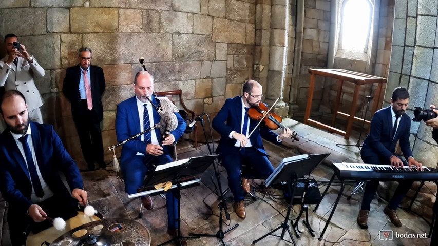 Ave María con gaita- Ceremonia Monasterio de Aciveiro