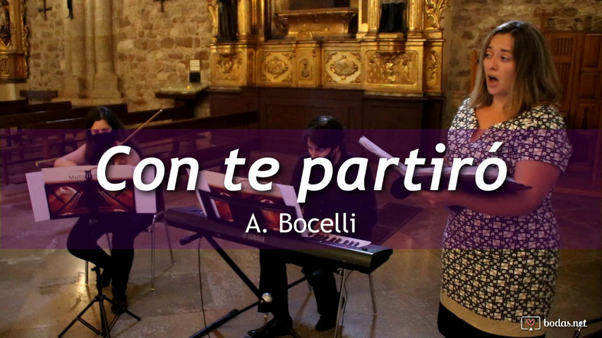 Con te partiró, Bocelli (soprano)