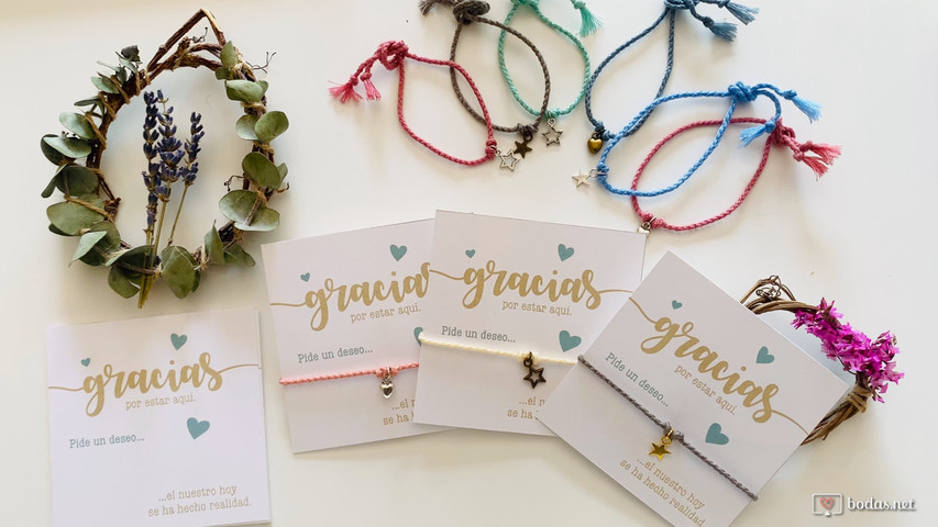 Pack pulseras de cuerdas trenzadas