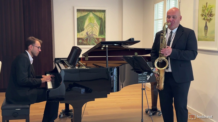 Dúo de pianista & saxofonista