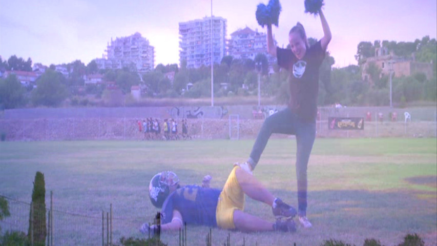 Preboda en el campo de Rugby