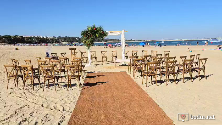 Ceremonia en la playa 