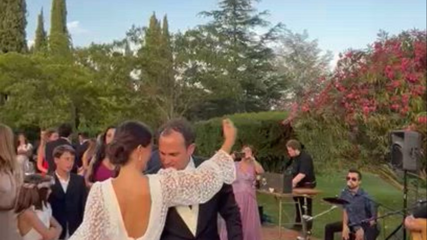 Actuación en una boda