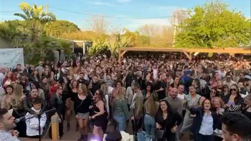 Actuación en un evento