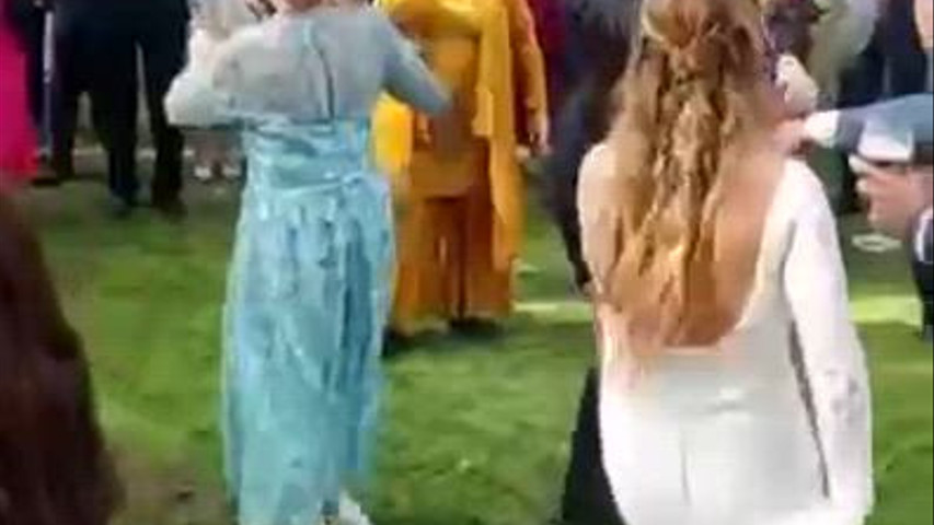Actuación en una boda