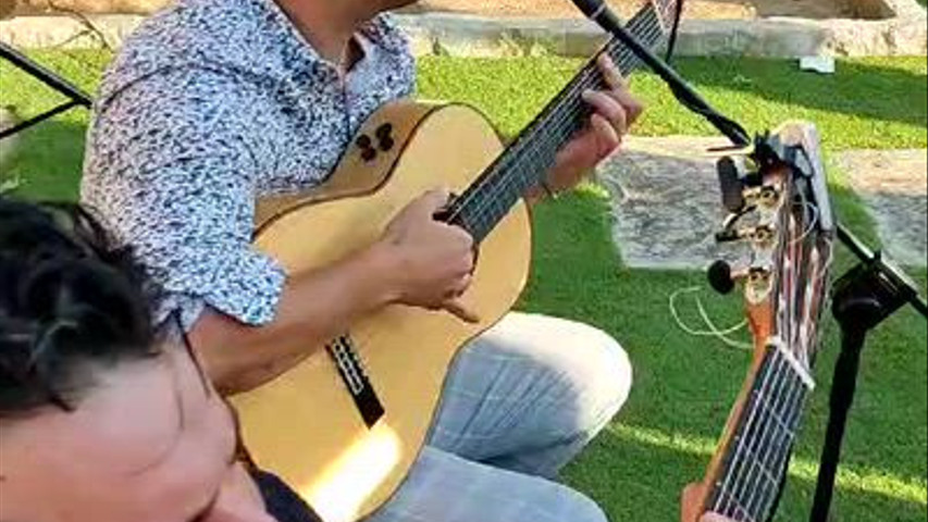 Actuación en una boda