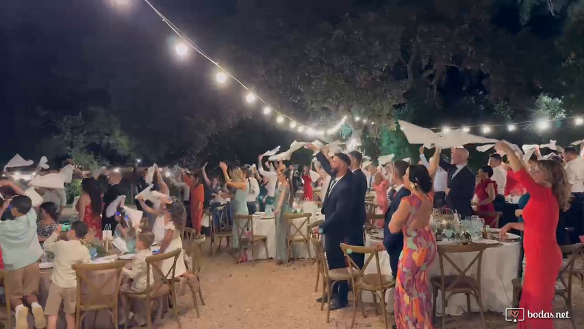 Entrada a la cena