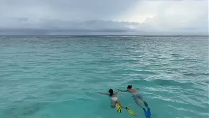 Snorkel en Maldivas