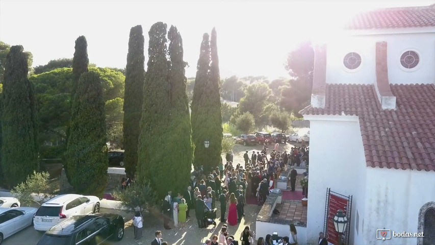 Grabación dron boda Costa Brava