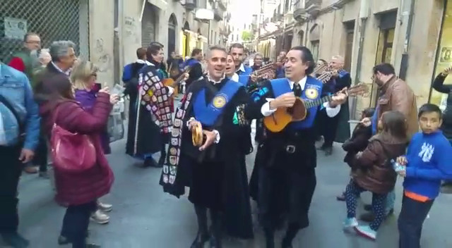 Actuación en las calles de Salamanca