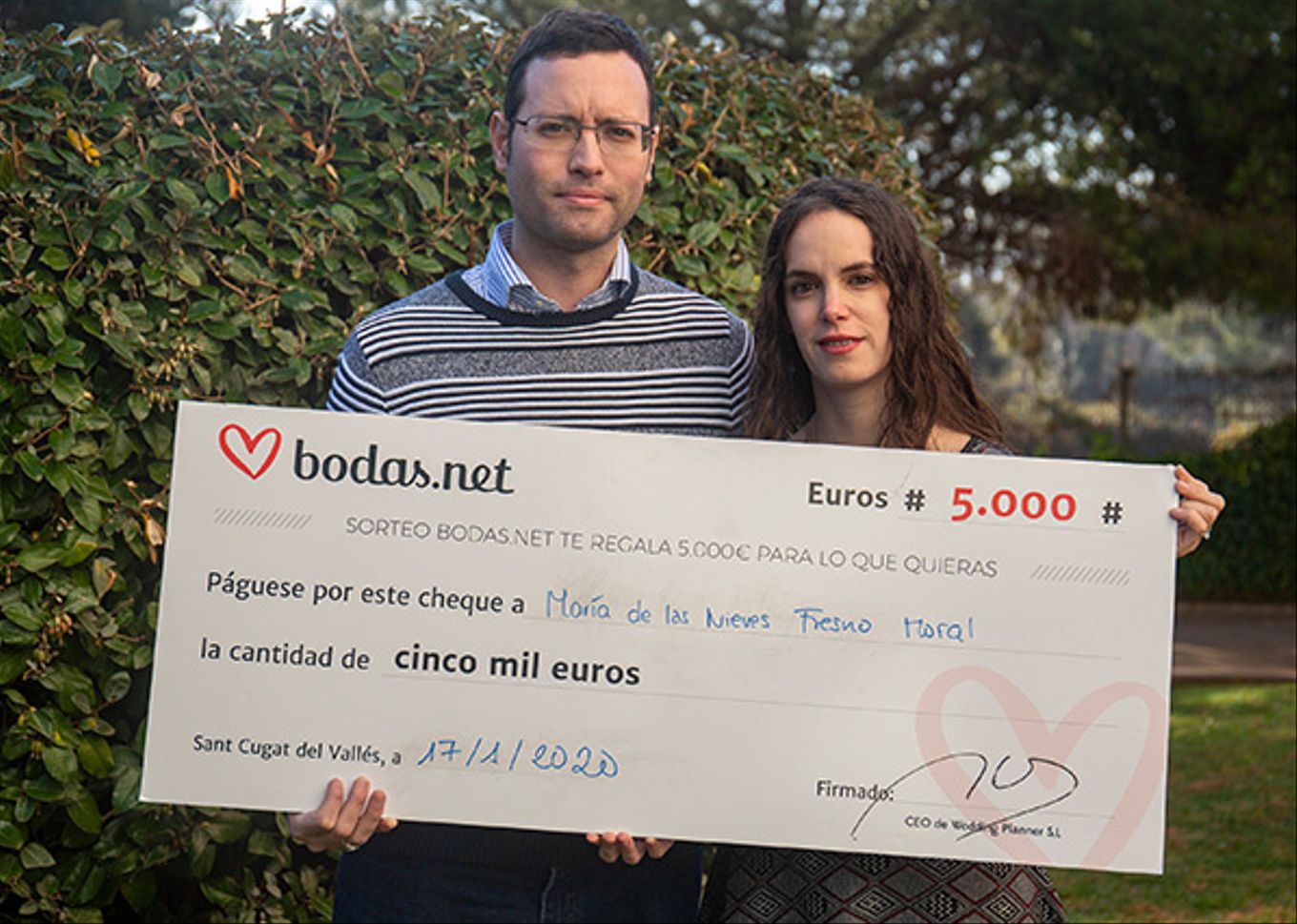 Sorteo Bodas Net