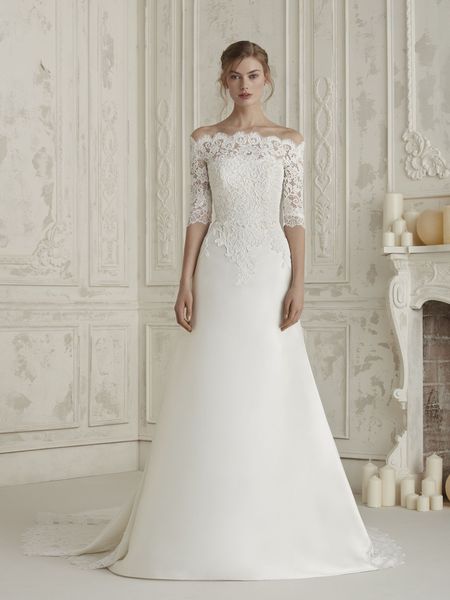 40 Vestidos De Novia Con Manga Francesa