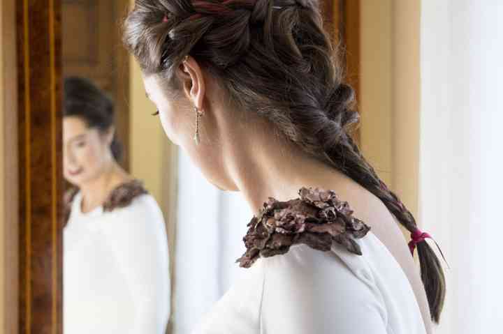 Peinados De Novia Con Trenzas Y Flores Peinados Originales