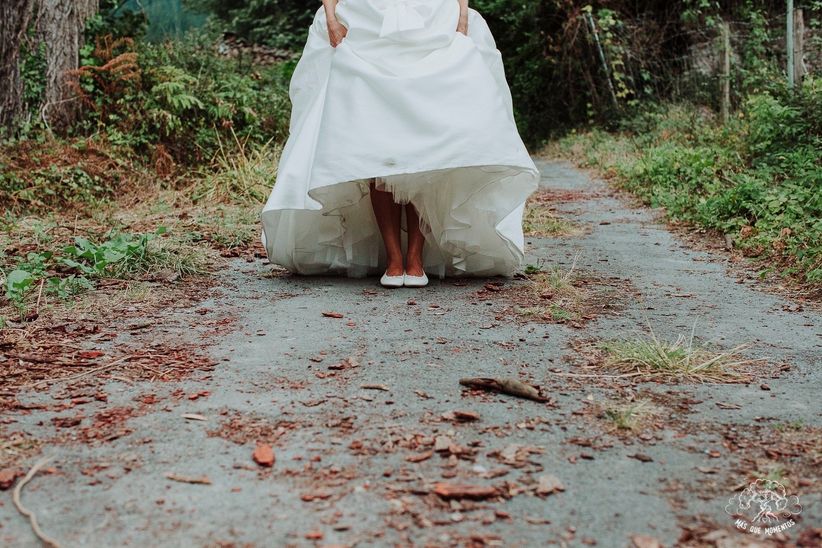 ¿Opciones para una novia que nunca lleva tacones? 10