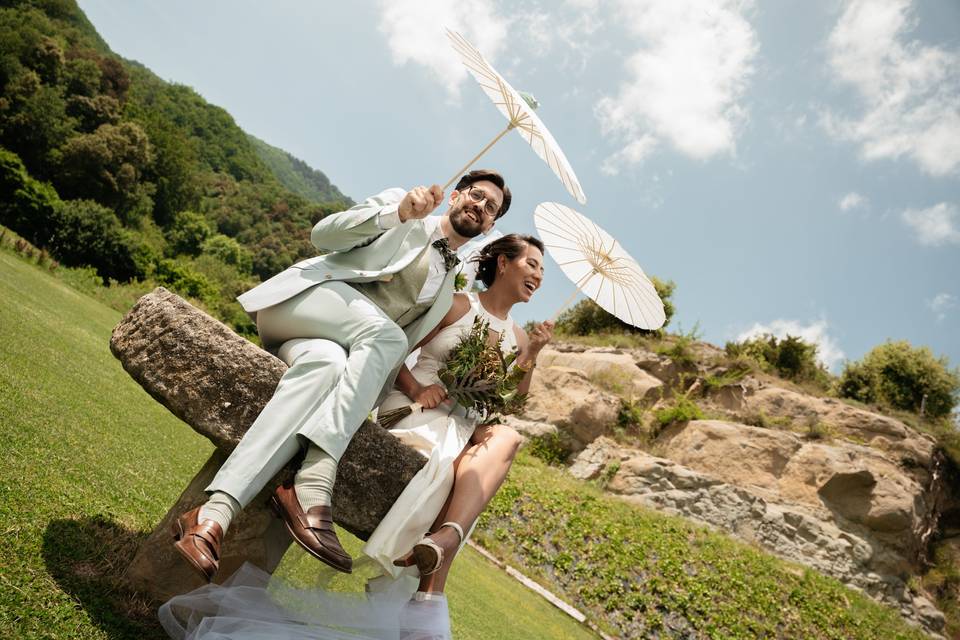 La boda de Angela y Nathan