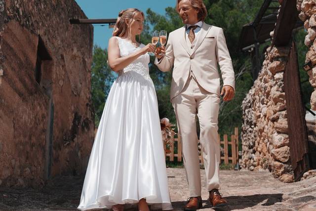 La boda de Dienke y Berend 1