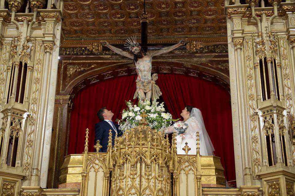 La boda de Nazaret y Fran