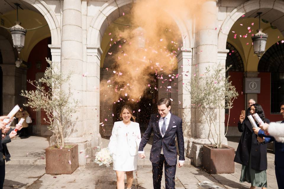La boda de Nicole y George