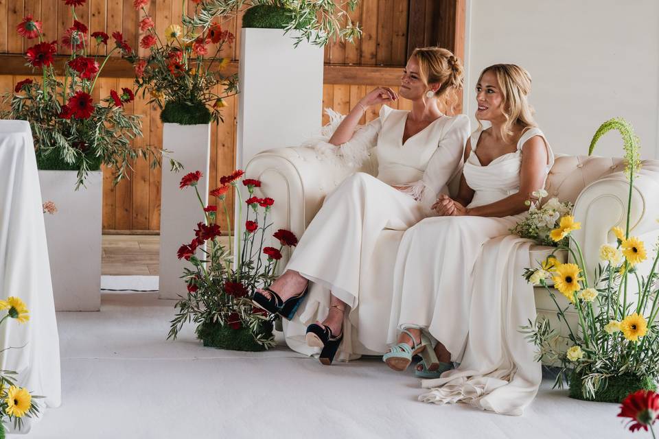 La boda de Marta y Ana