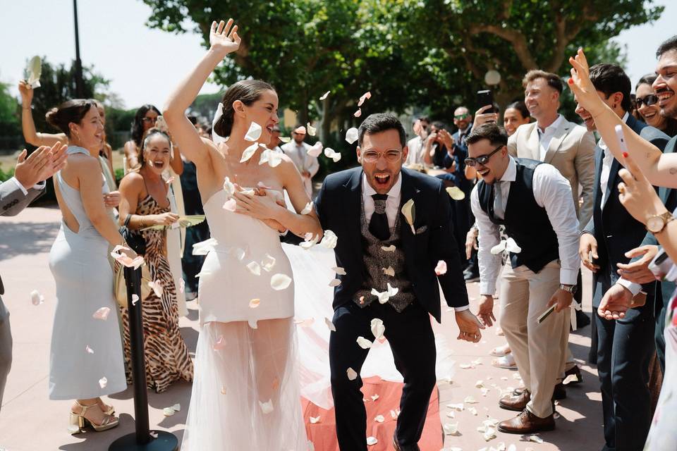 La boda de Alba y Ferran