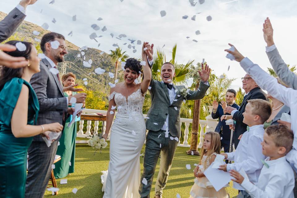 La boda de Nerissa y David