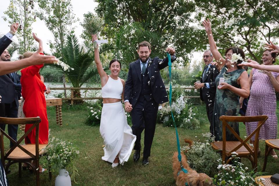 La boda de Mireia y Fran