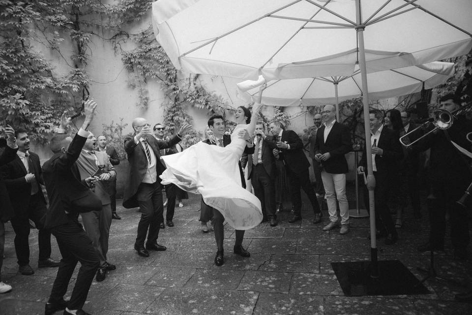 La boda de Paula y David