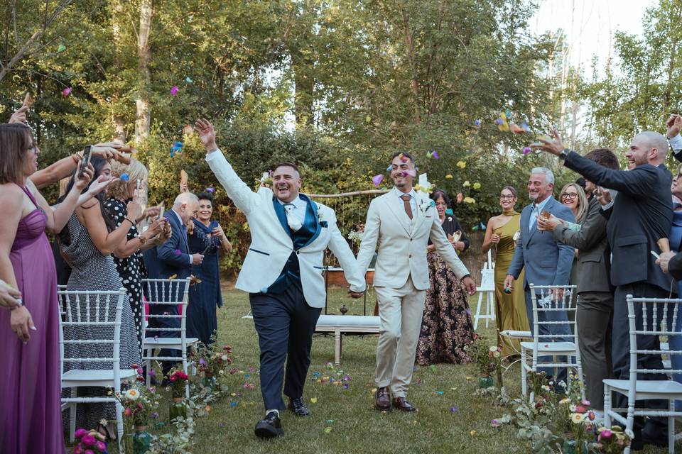 La boda de Borja y Aitor