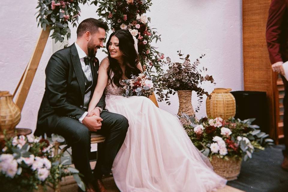 La boda de Adrian y Helena