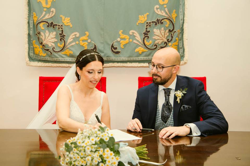 La boda de Rocío  y Ibrahim 