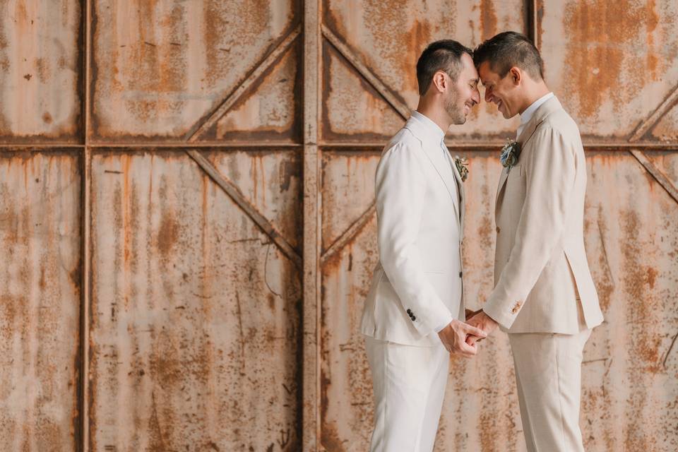 La boda de Francesco y Leonardo