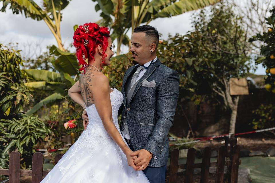 La boda de Aridane y José