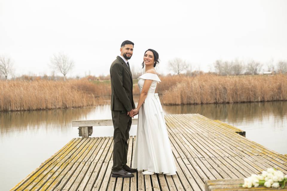 La boda de Athenas y Luis
