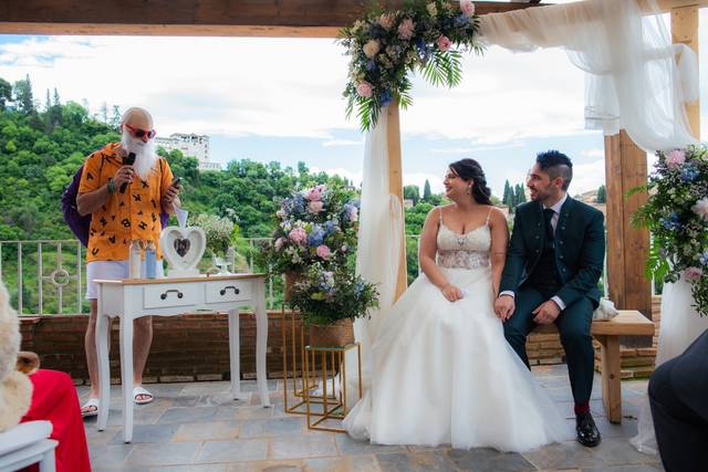 La boda de Loles  y PJ 1