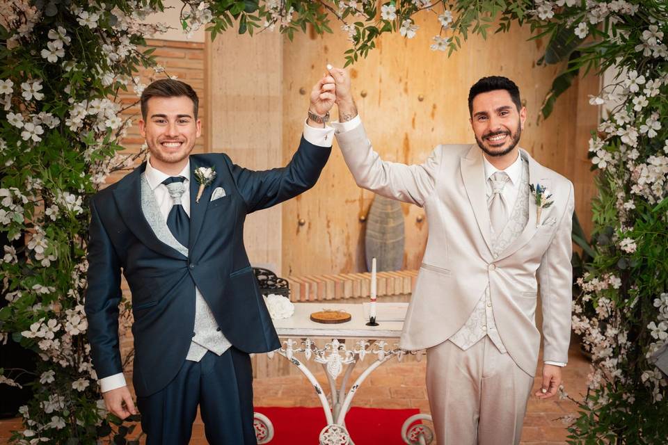 La boda de Alberto y Sergio