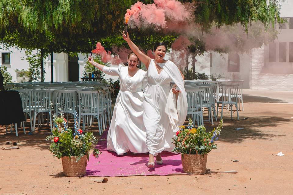 La boda de Maria Jose y Mari Carmen