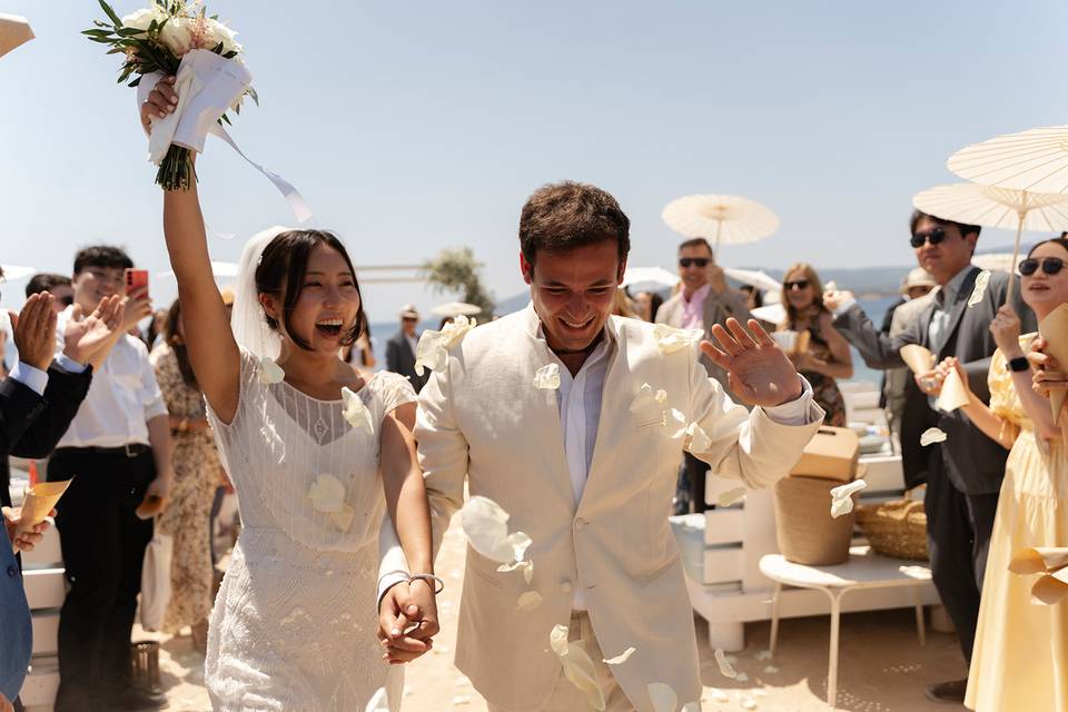 La boda de Enrique  y Boin