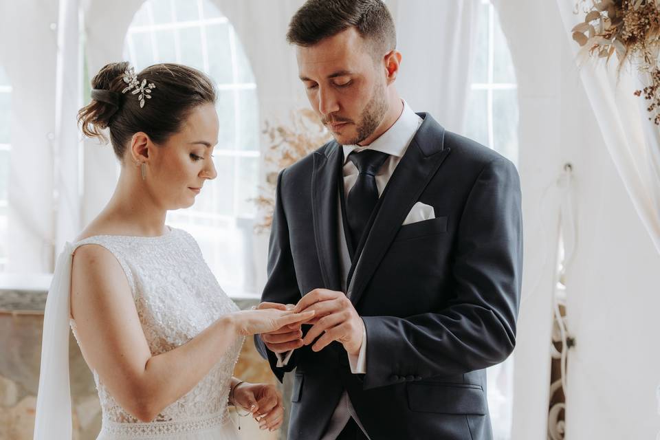 La boda de Rubén y Raquel