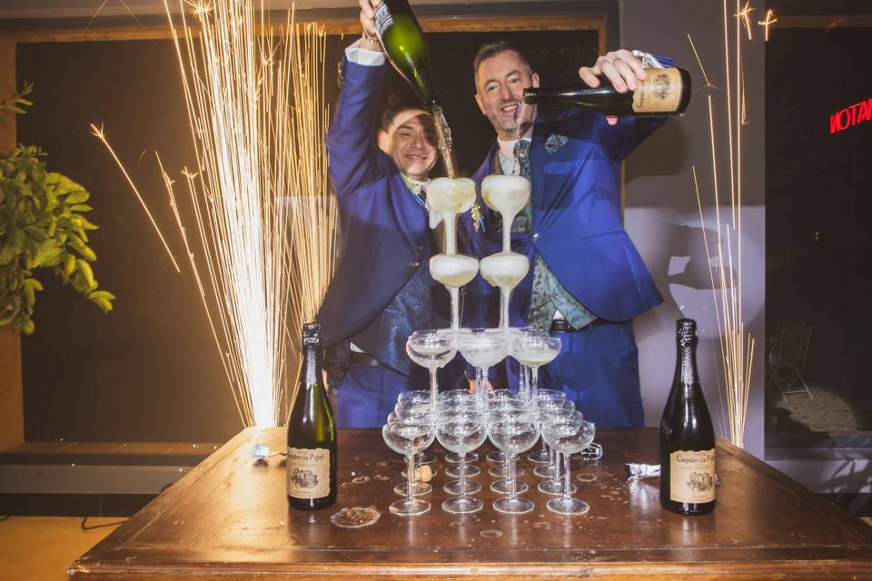 La boda de Esteban y Gustavo