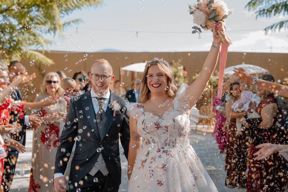 La boda de Lidia y César