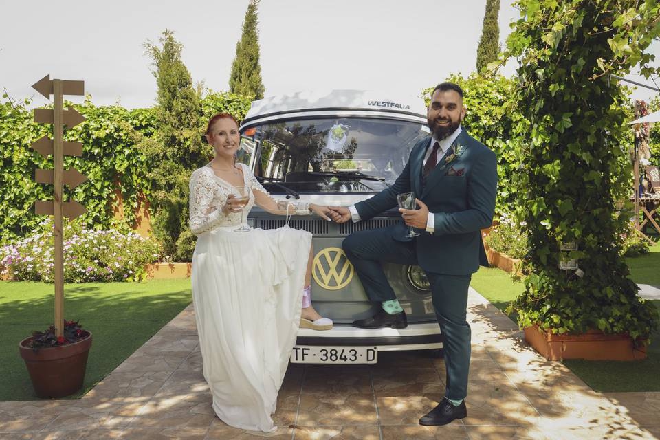 La boda de Santi y Macarena