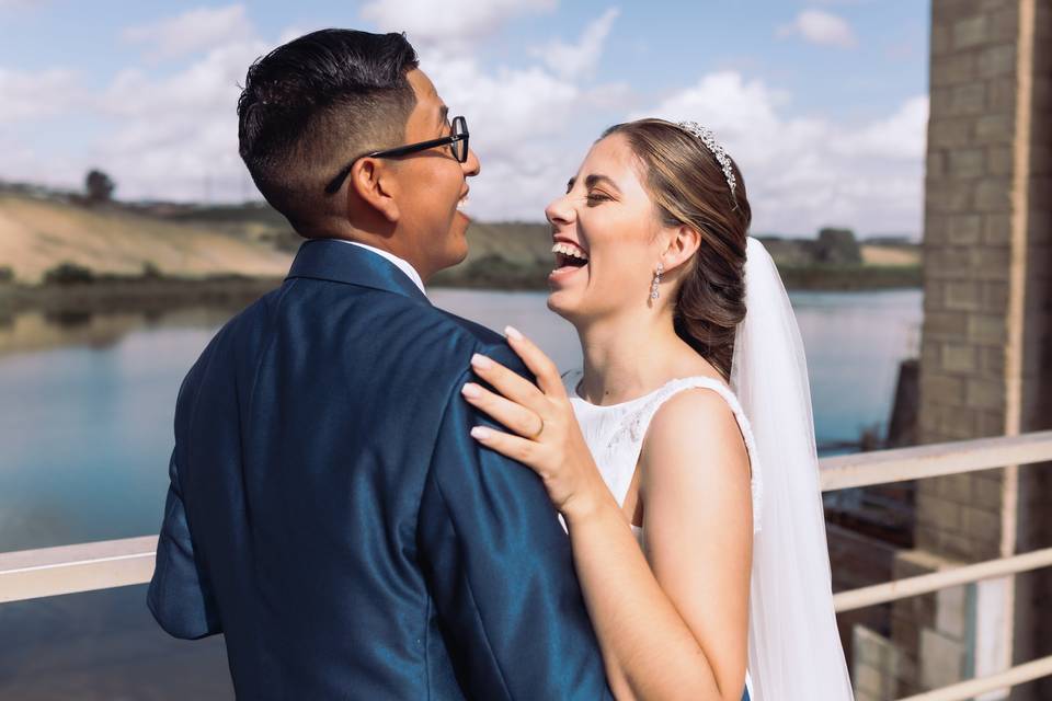 La boda de Richard y Catia