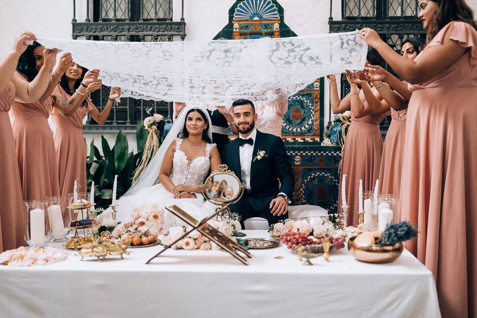 La boda de Angel y Babak