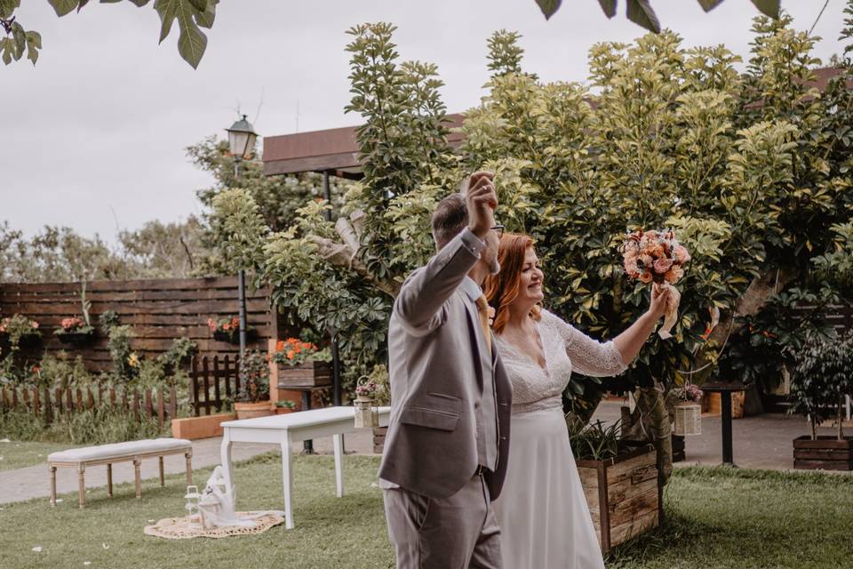 La boda de Sandra  y Carmelo 