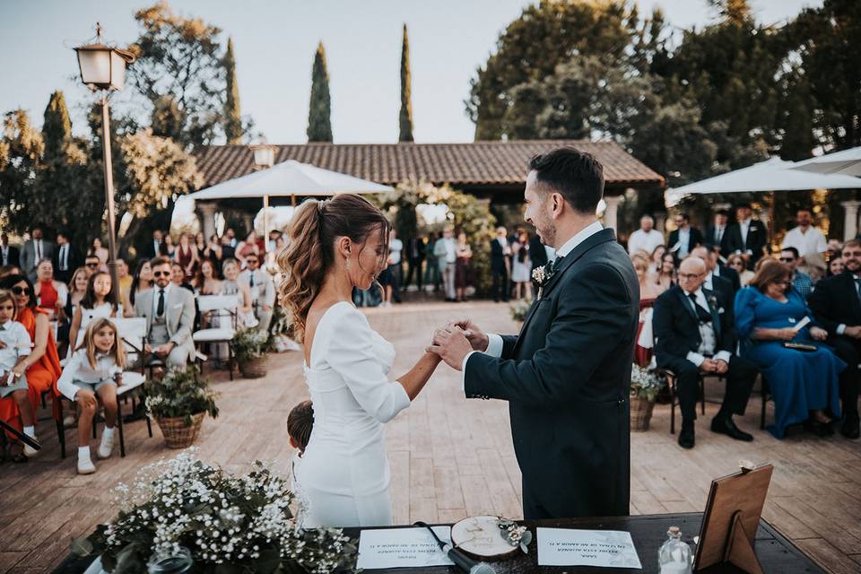 La boda de Sara y David