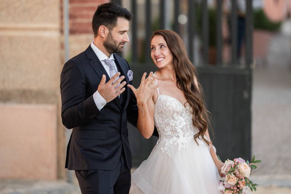 La boda de Oscar y Elena