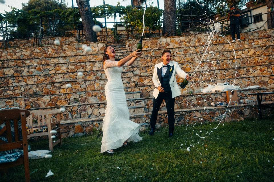 La boda de Israel y Andrea