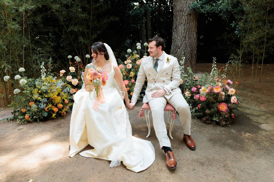 La boda de Ariadna y Sam