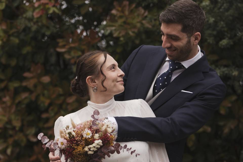 La boda de Irantzu y Javier
