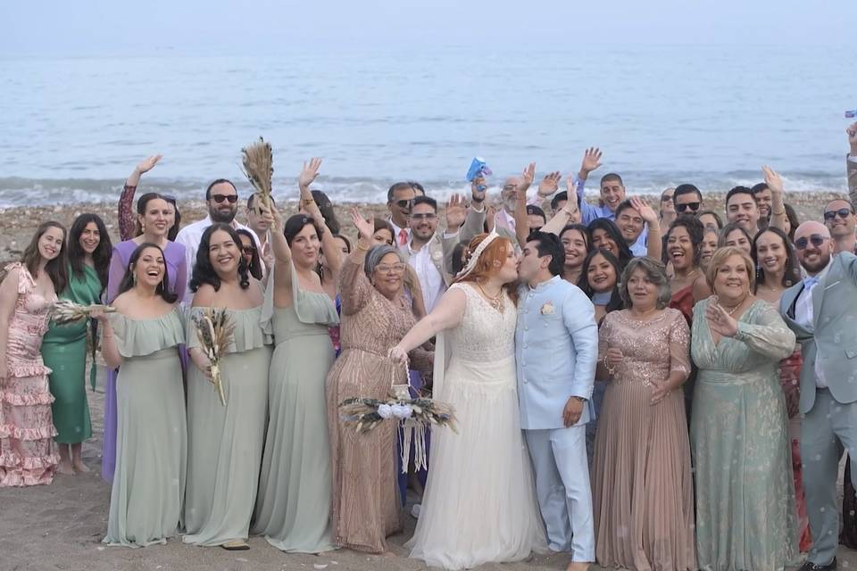 La boda de Din Kelly y Suzanne